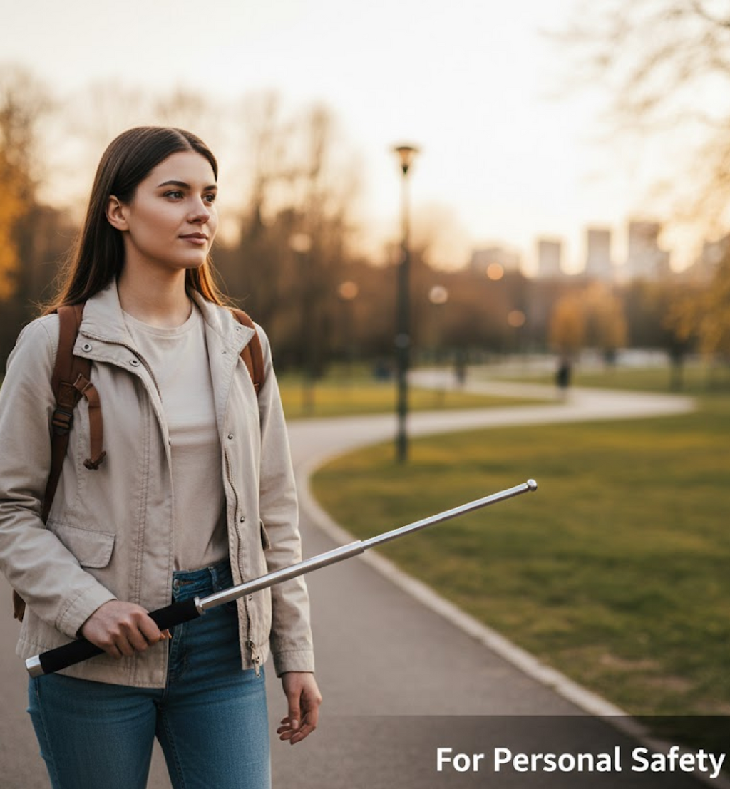 Collapsible Self Defense Stick – Portable Safety Tool | Safelix