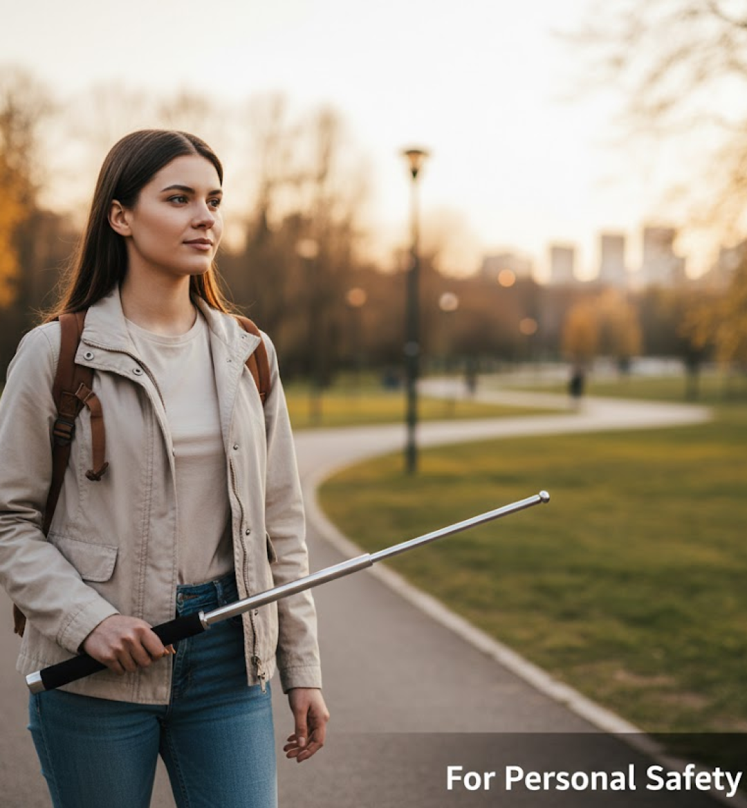 Collapsible Self Defense Stick – Portable Safety Tool | Safelix