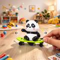 Wind-Up Panda Skateboard Toy for Kids – Fun Motor Skills Development